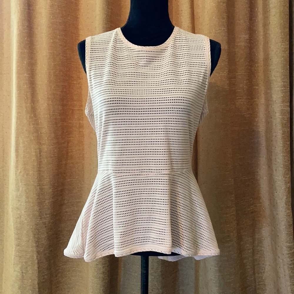 BCBGMAXAZRIA Peplum Top